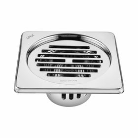 Golden Classic Jali Square Floor Drain (6 x 6 Inches) with Coockroach Trap - LIPKA - Lipka Home