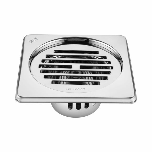 Golden Classic Jali Square Floor Drain (6 x 6 Inches) with Coockroach Trap - LIPKA - Lipka Home
