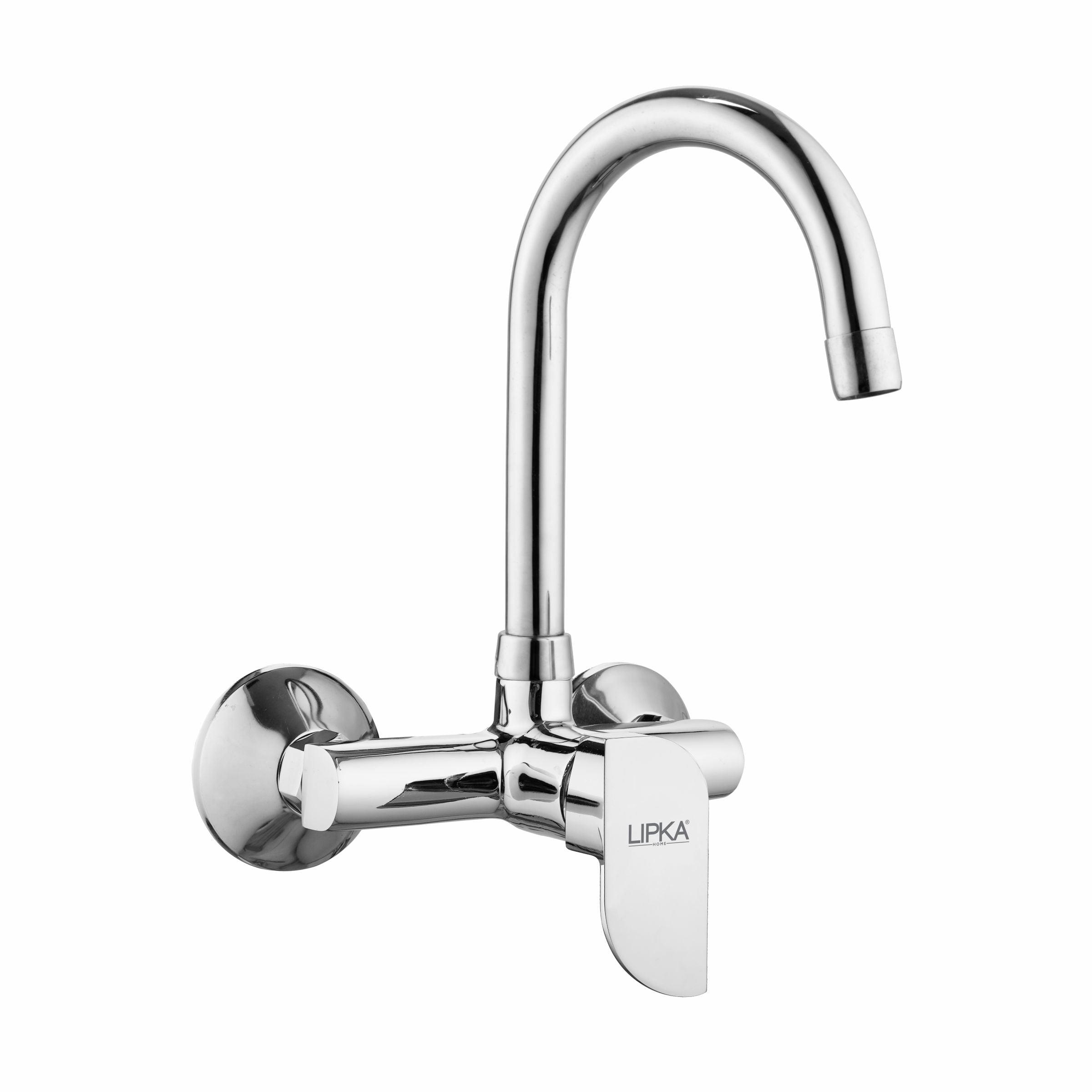 Arise Single Lever Sink Mixer with Swivel Spout (15 Inches) - LIPKA - Lipka Home