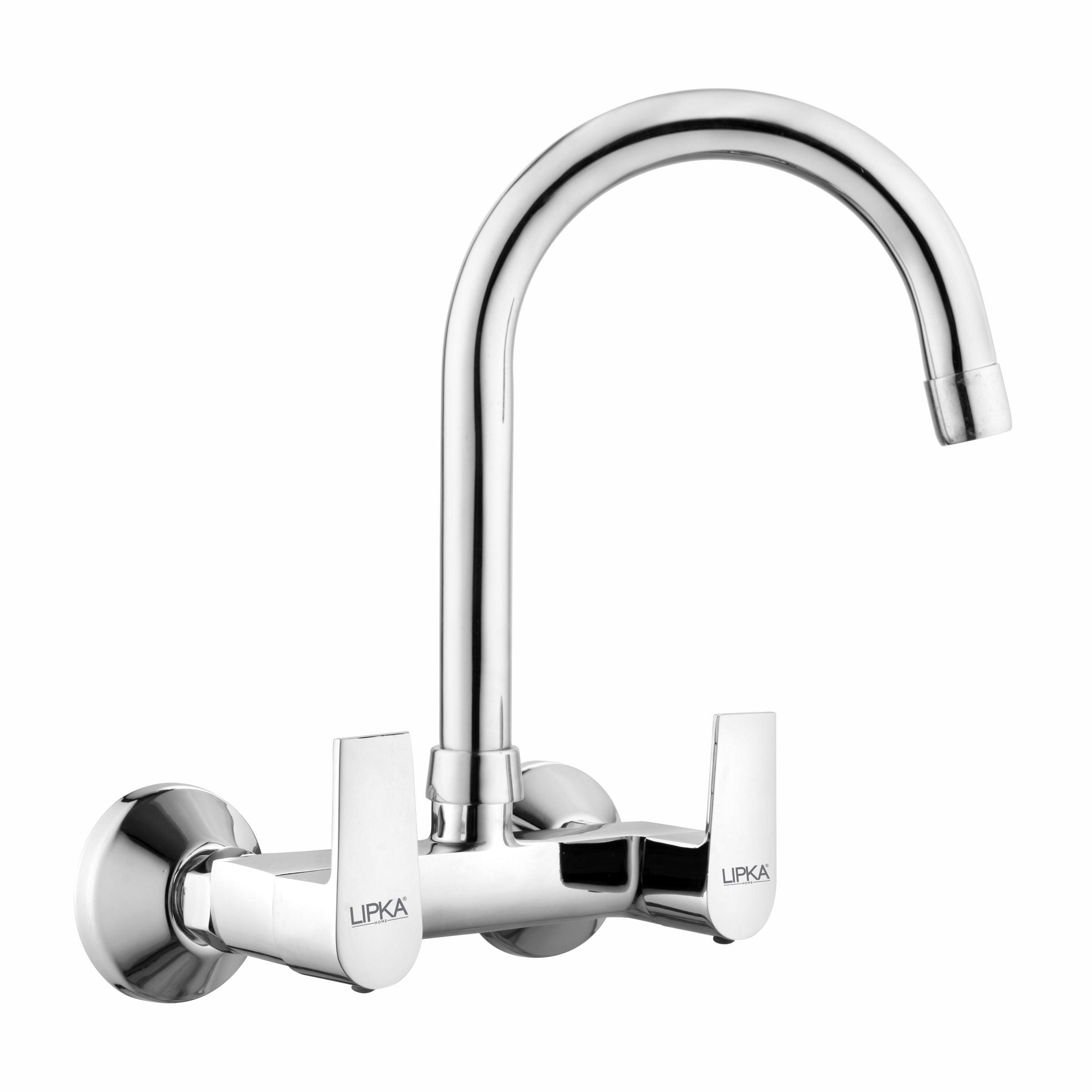 Victory Sink Mixer with Medium (15 Inches) Round Swivel Spout Faucet - LIPKA - Lipka Home