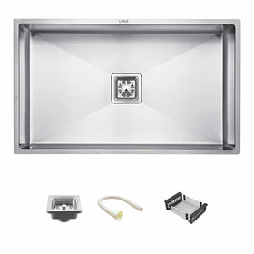 Handmade Single Bowl Kitchen Sink (32 x 20 x 10 Inches) - LIPKA - Lipka Home