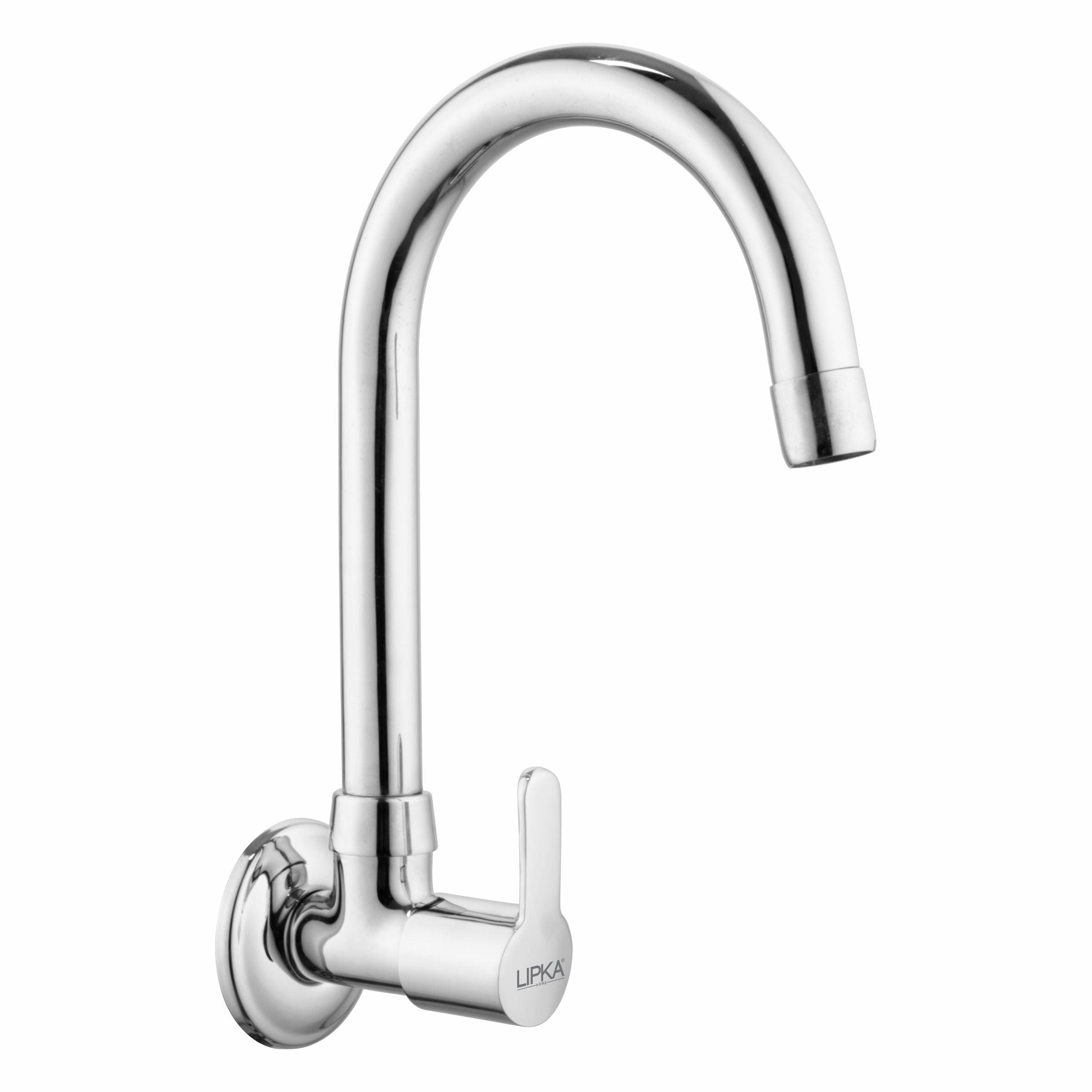 Frenk Sink Tap Brass Faucet with Round Swivel Spout (15 Inches) - LIPKA - Lipka Home