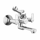 Kube Wall Mixer Telephonic with Crutch Faucet - LIPKA - Lipka Home