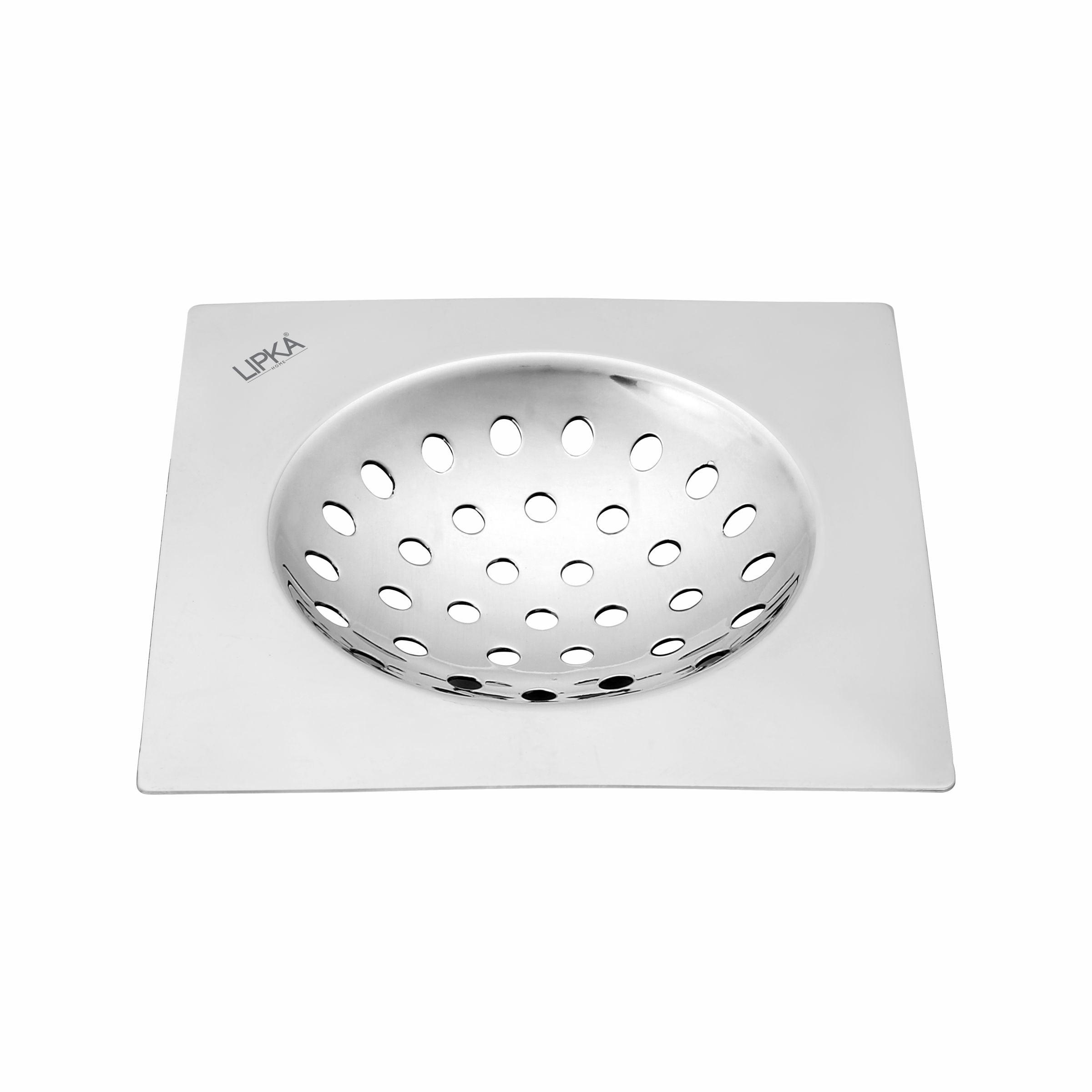 UNO Square Flat Cut Floor Drain (6 x 6 Inches) - LIPKA - Lipka Home