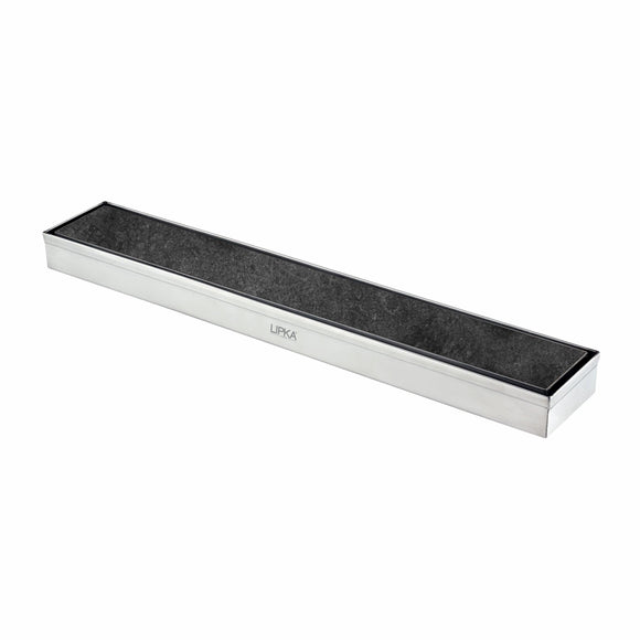 Marble Insert Shower Drain Channel (24 x 2 Inches) - LIPKA - Lipka Home