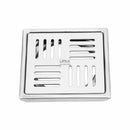 Pink Exclusive Square Floor Drain (6 x 6 Inches) - LIPKA - Lipka Home