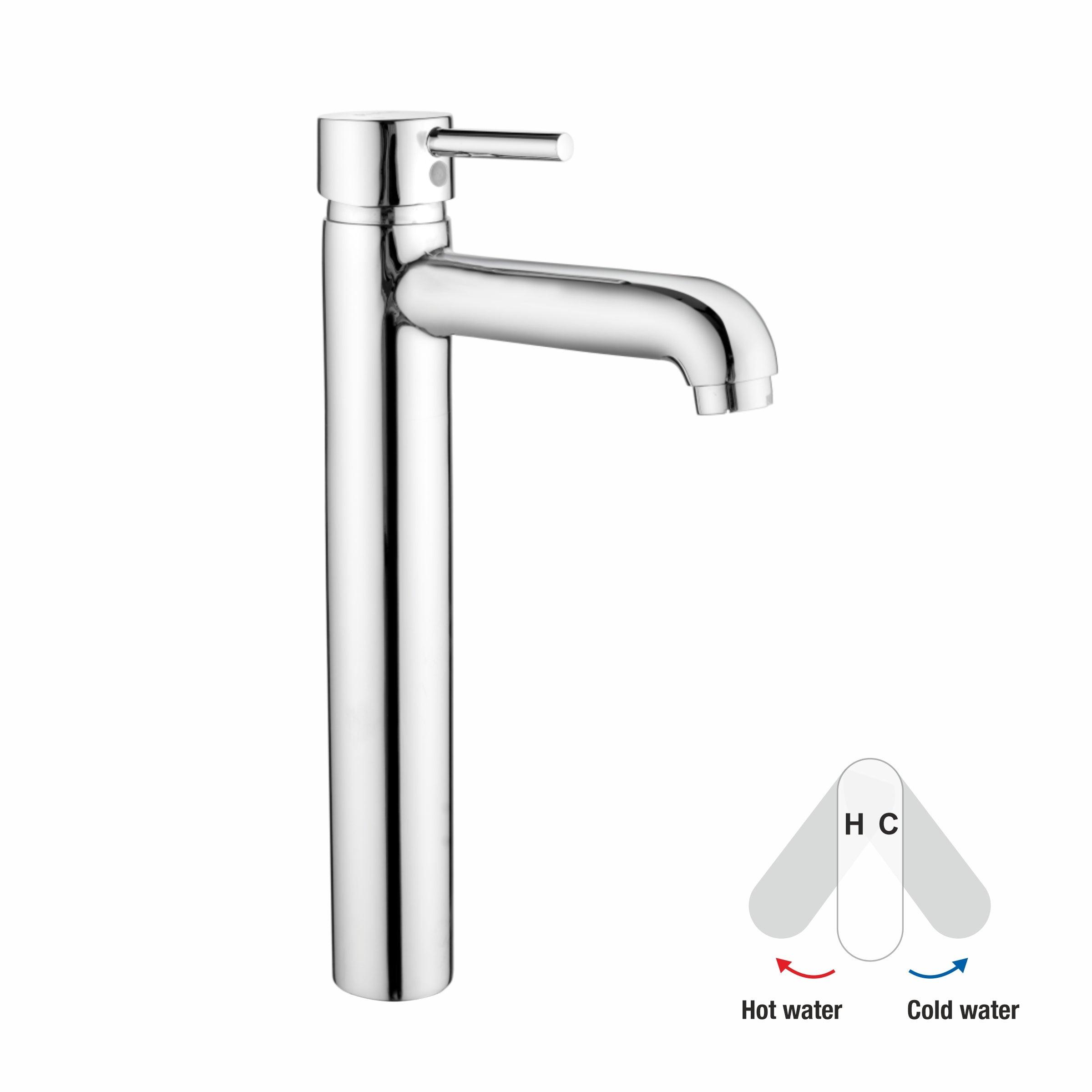 Kyron Single Lever Tall Body Basin Mixer Faucet - LIPKA - Lipka Home