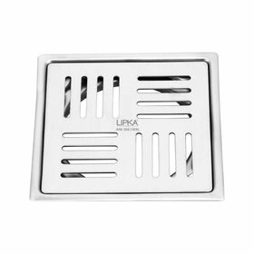 Pink Exclusive Square Flat Cut Floor Drain (6 x 6 Inches) - LIPKA - Lipka Home