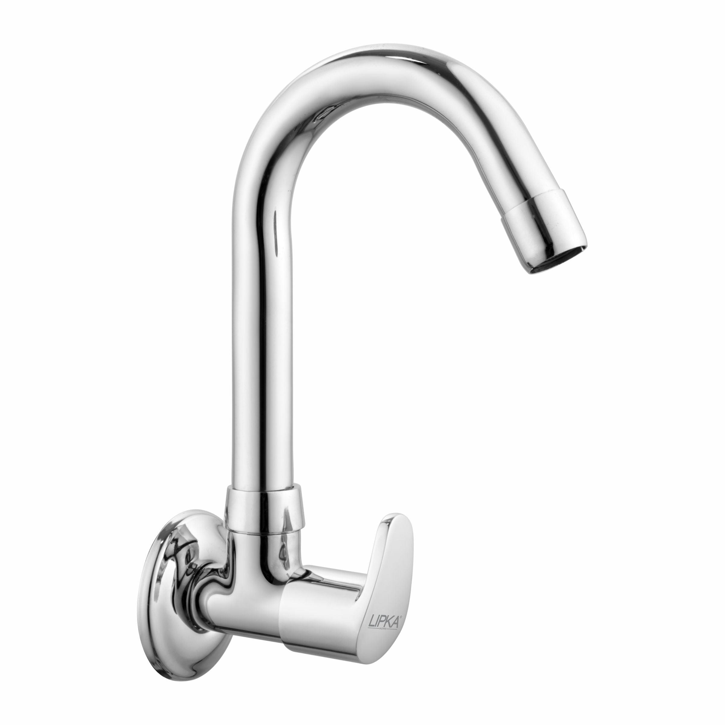 APPLE Sink Tap Brass Faucet with Round Swivel Spout (12 Inches) - LIPKA - Lipka Home