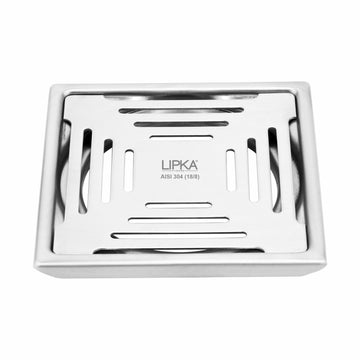 Green Exclusive Square Floor Drain (6 x 6 Inches) - LIPKA - Lipka Home