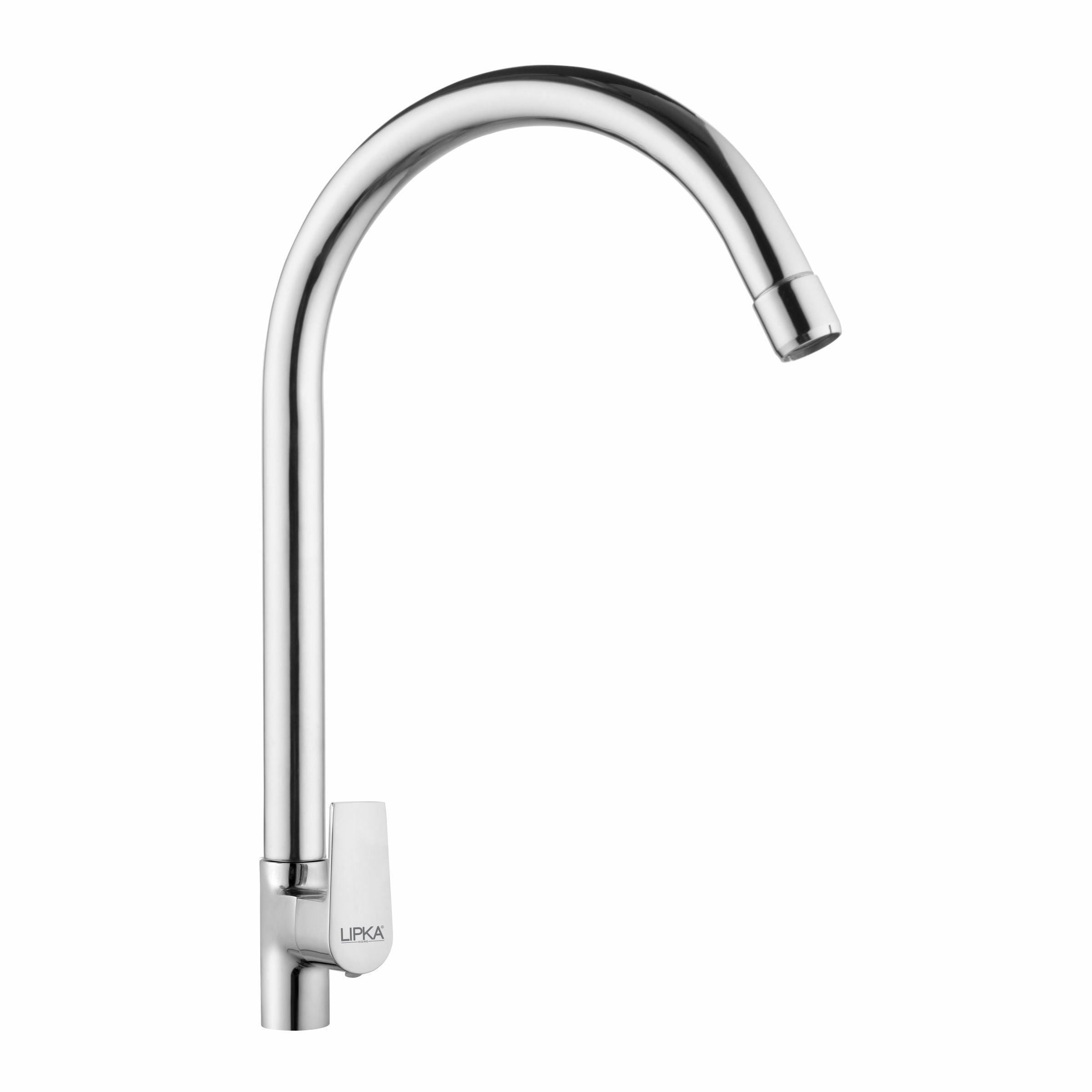 Victory Swan Neck with Large (20 Inches) Round Swivel Spout Faucet - LIPKA - Lipka Home