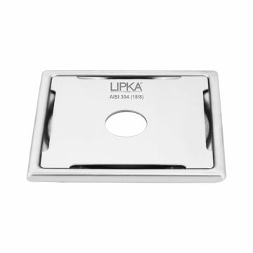 Yellow Exclusive Square Floor Drain (6 x 6 Inches) with Hole - LIPKA - Lipka Home
