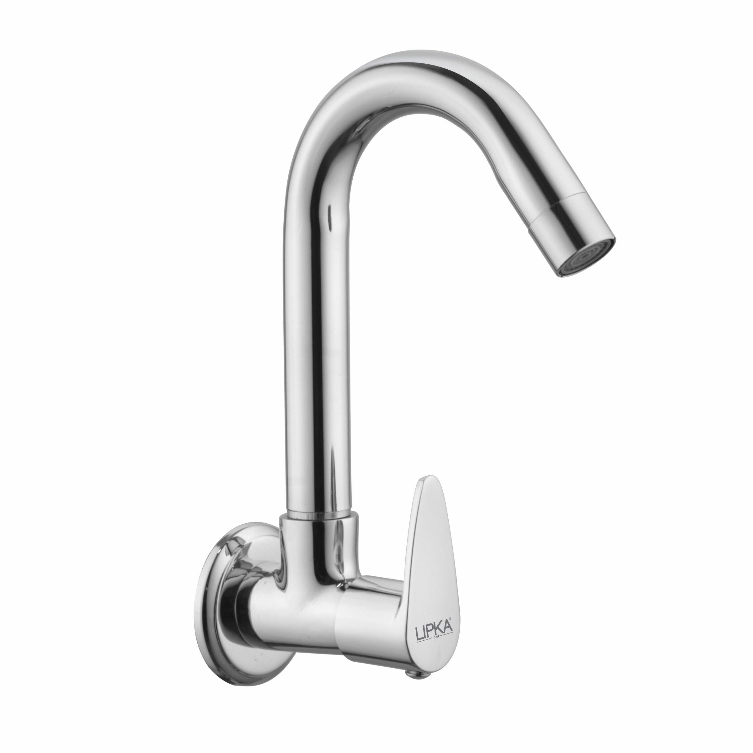 Lava Sink Tap with Swivel Spout (12 Inches) Brass Faucet - LIPKA - Lipka Home