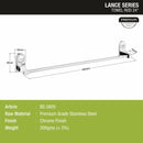 Lance Towel Rod (24 Inches) - LIPKA - Lipka Home