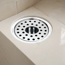 Eon Round Floor Drain with Plain Jali & Hole (5 inches) - LIPKA - Lipka Home