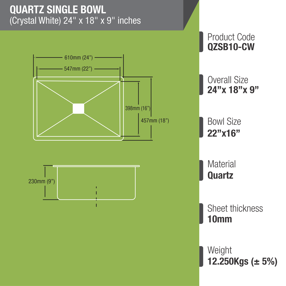 stainless steel sink dimensions