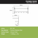 Dual Foldable Towel Rack (24 Inches) - LIPKA - Lipka Home