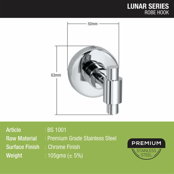 Lunar Robe Hook - LIPKA - Lipka Home