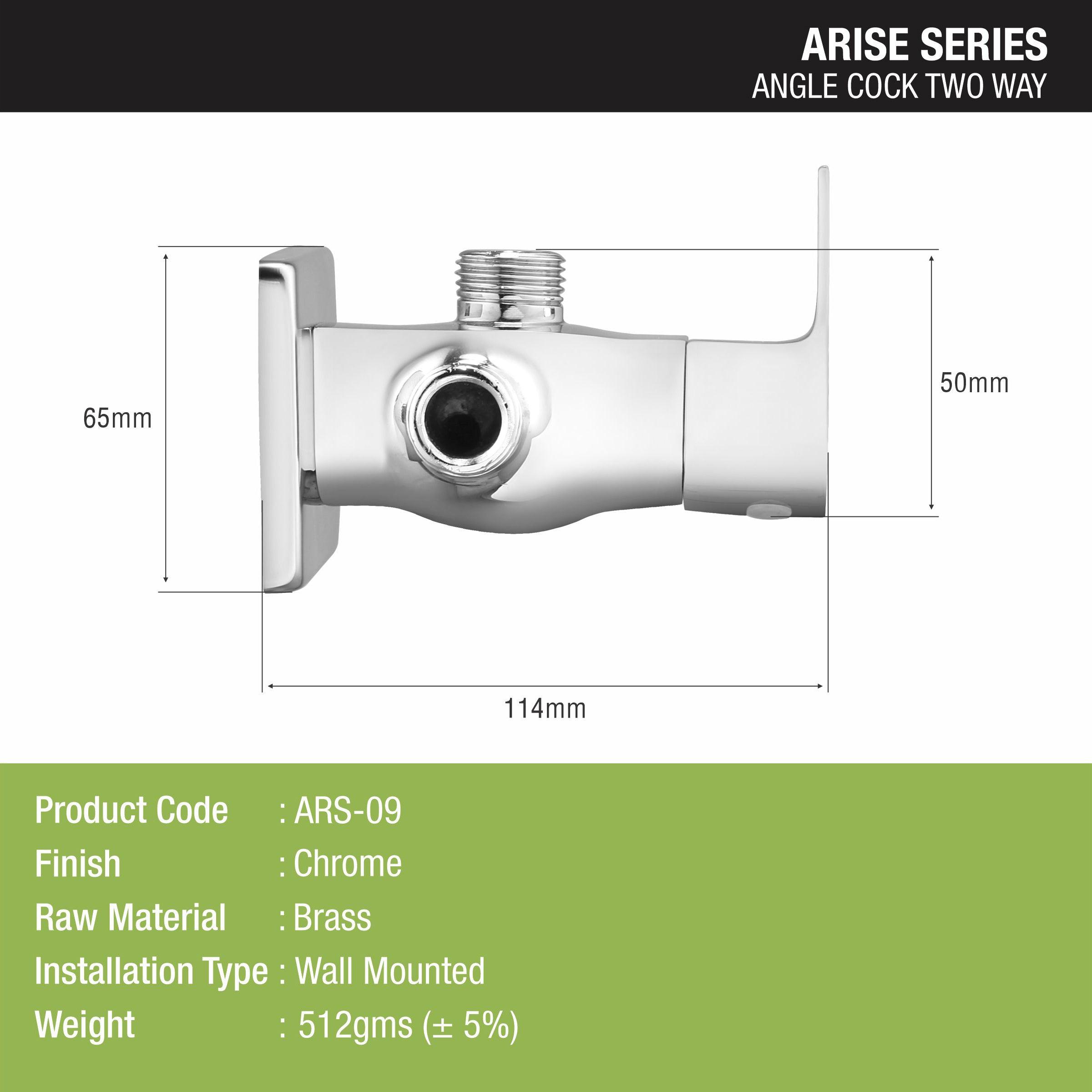 Arise Two Way Angle Valve Faucet - LIPKA - Lipka Home