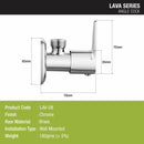 Lava Angle Valve Brass Faucet - LIPKA - Lipka Home