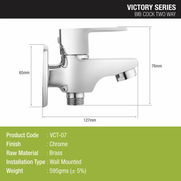 Victory Two Way Bib Tap Faucet - LIPKA - Lipka Home