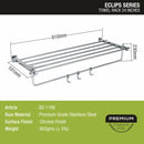 Eclipse Towel Rack (24 Inches) - LIPKA - Lipka Home