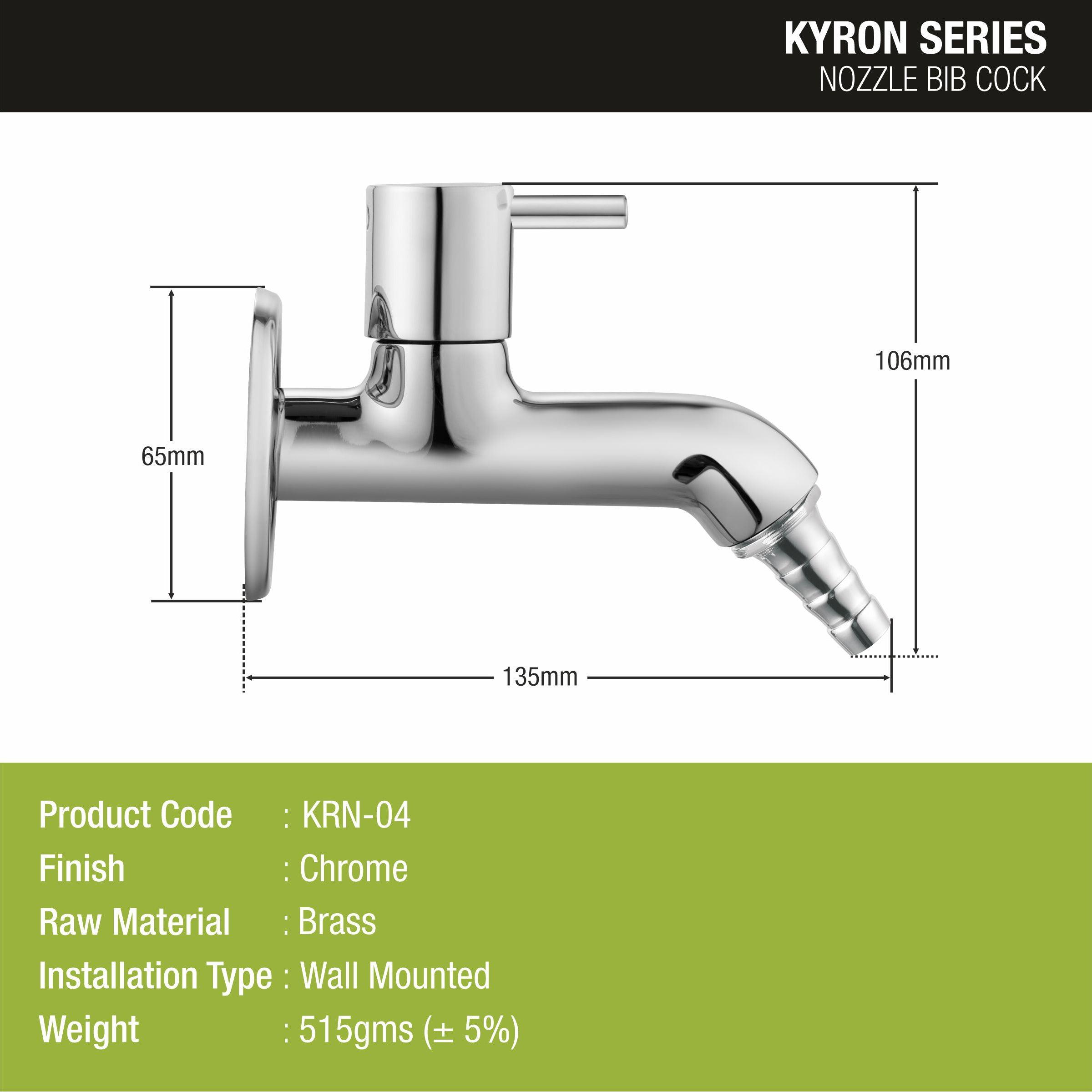 Kyron Nozzle Bib Tap Brass Faucet - LIPKA - Lipka Home