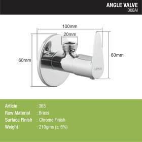 Dubai Angle Valve Faucet - LIPKA - Lipka Home