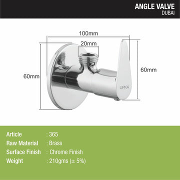 Dubai Angle Valve Faucet - LIPKA - Lipka Home