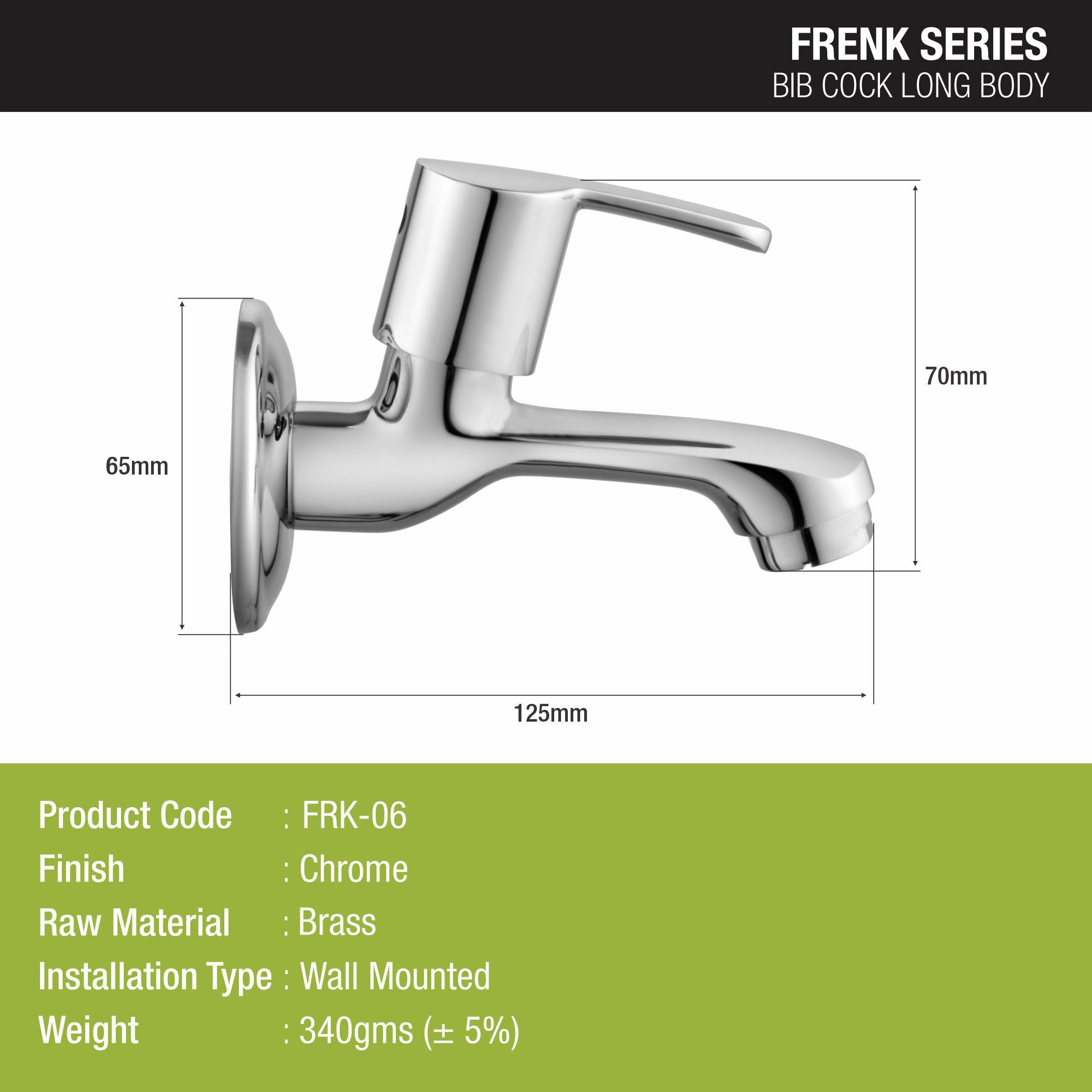 Frenk Bib Tap Long Body Brass Faucet - LIPKA - Lipka Home