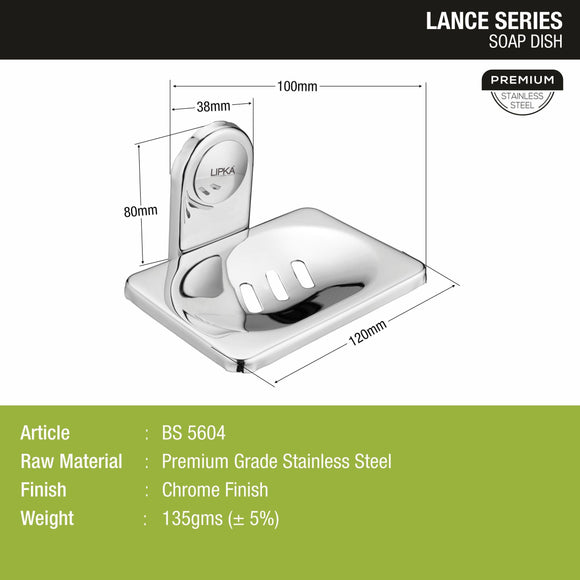 Lance Soap Dish - LIPKA - Lipka Home