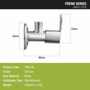 Frenk Angle Valve Brass Faucet - LIPKA - Lipka Home