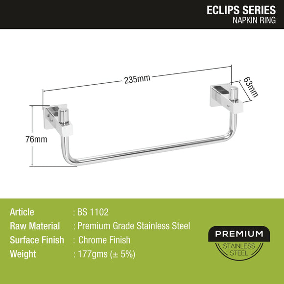 Eclipse Napkin Ring - LIPKA - Lipka Home