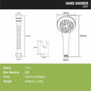 Digit Hand Shower with Wall Hook & 304-Grade Shower Tube - LIPKA - Lipka Home