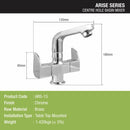 Arise Centre Hole Basin Mixer Brass Faucet with Swivel Spout - LIPKA - Lipka Home