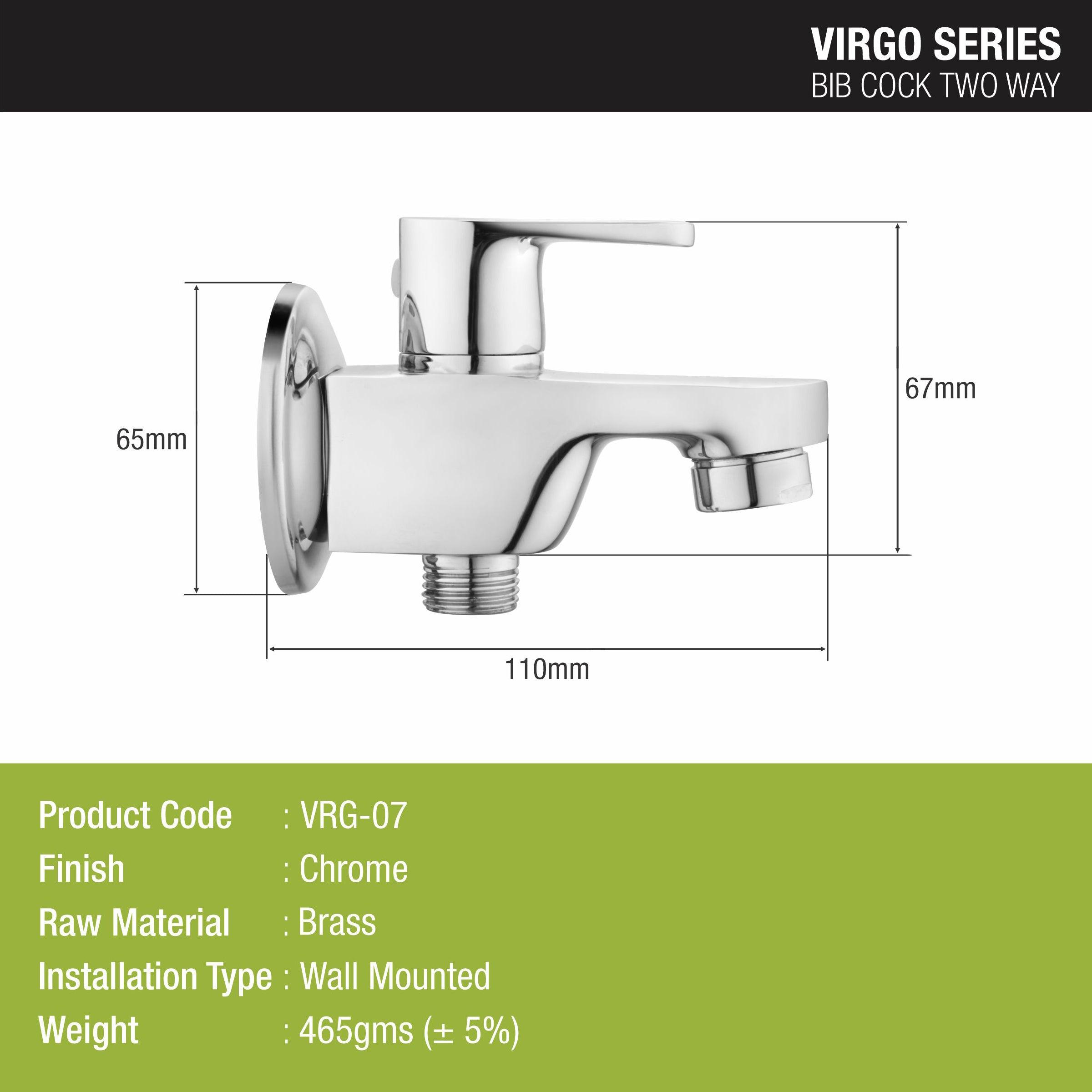 Virgo Bib Tap Two Way Brass Faucet - LIPKA - Lipka Home