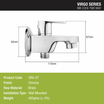 Virgo Bib Tap Two Way Brass Faucet - LIPKA - Lipka Home