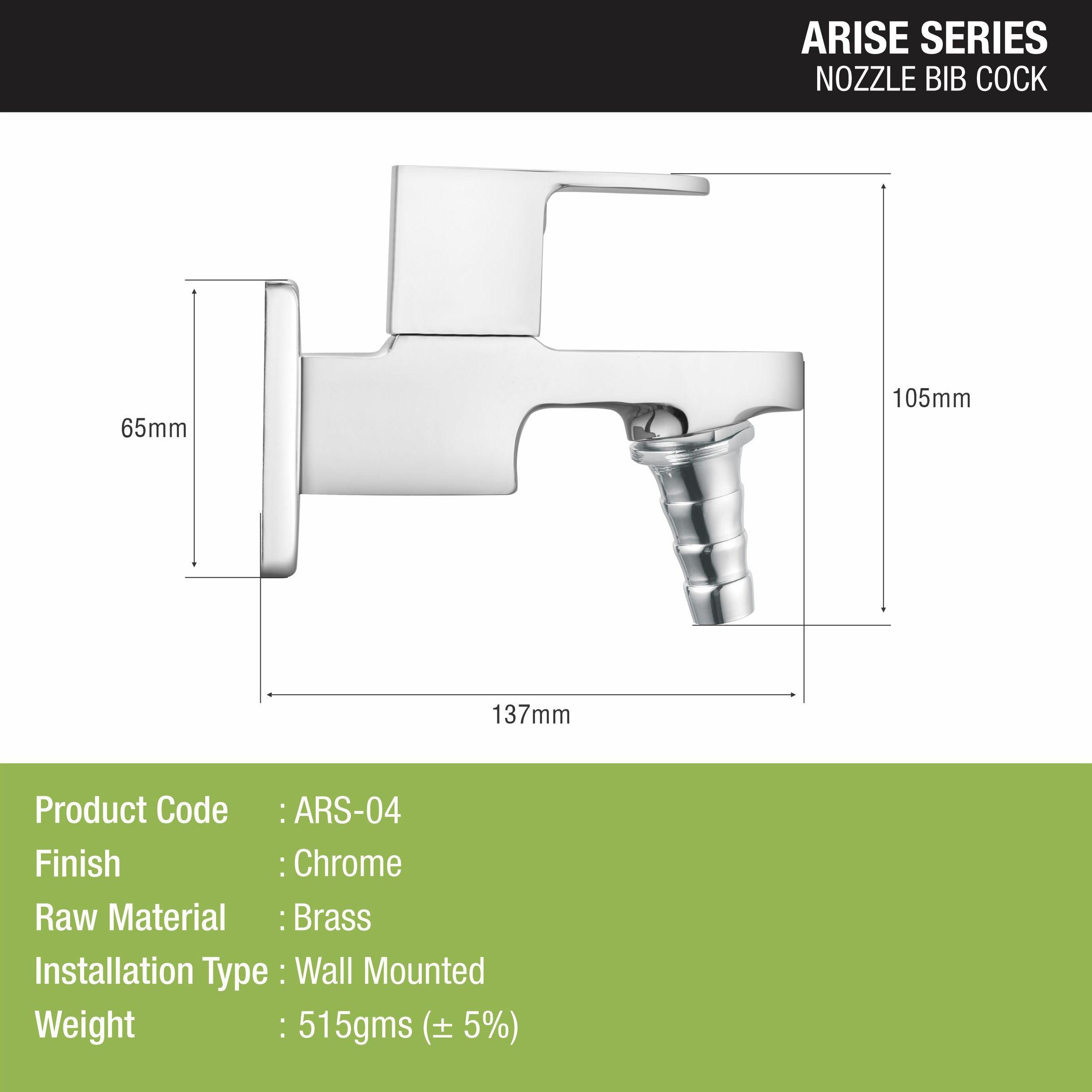 Arise Nozzle Bib Tap Brass Faucet - LIPKA - Lipka Home