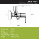 Frenk Angle Valve Two Way Double Handle Brass Faucet - LIPKA - Lipka Home