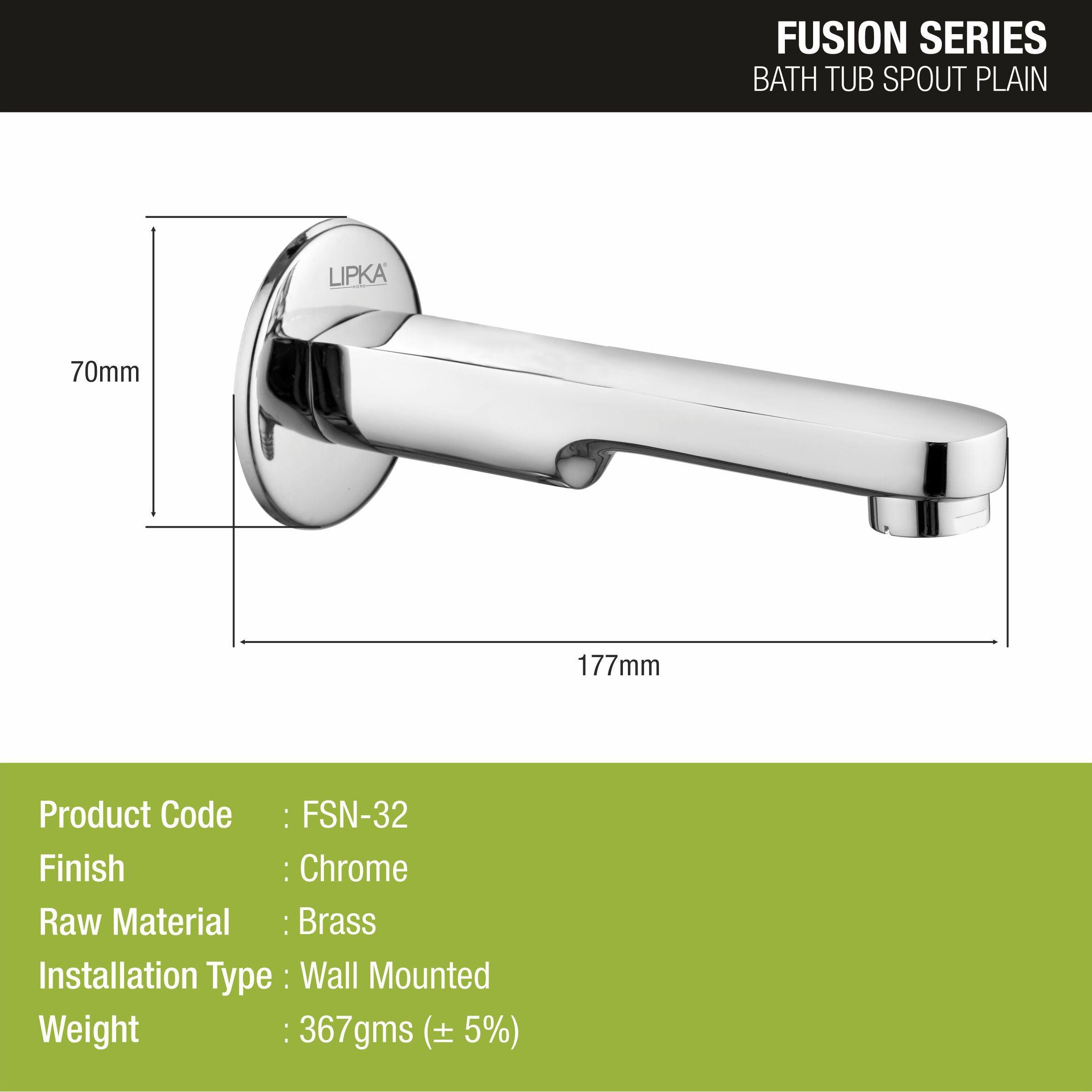 Fusion Bathtub Spout Brass Faucet- LIPKA - Lipka Home