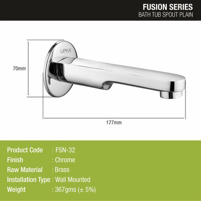Fusion Bathtub Spout Brass Faucet- LIPKA - Lipka Home
