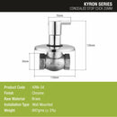 Kyron Flush Cock 25mm Brass Faucet - LIPKA - Lipka Home