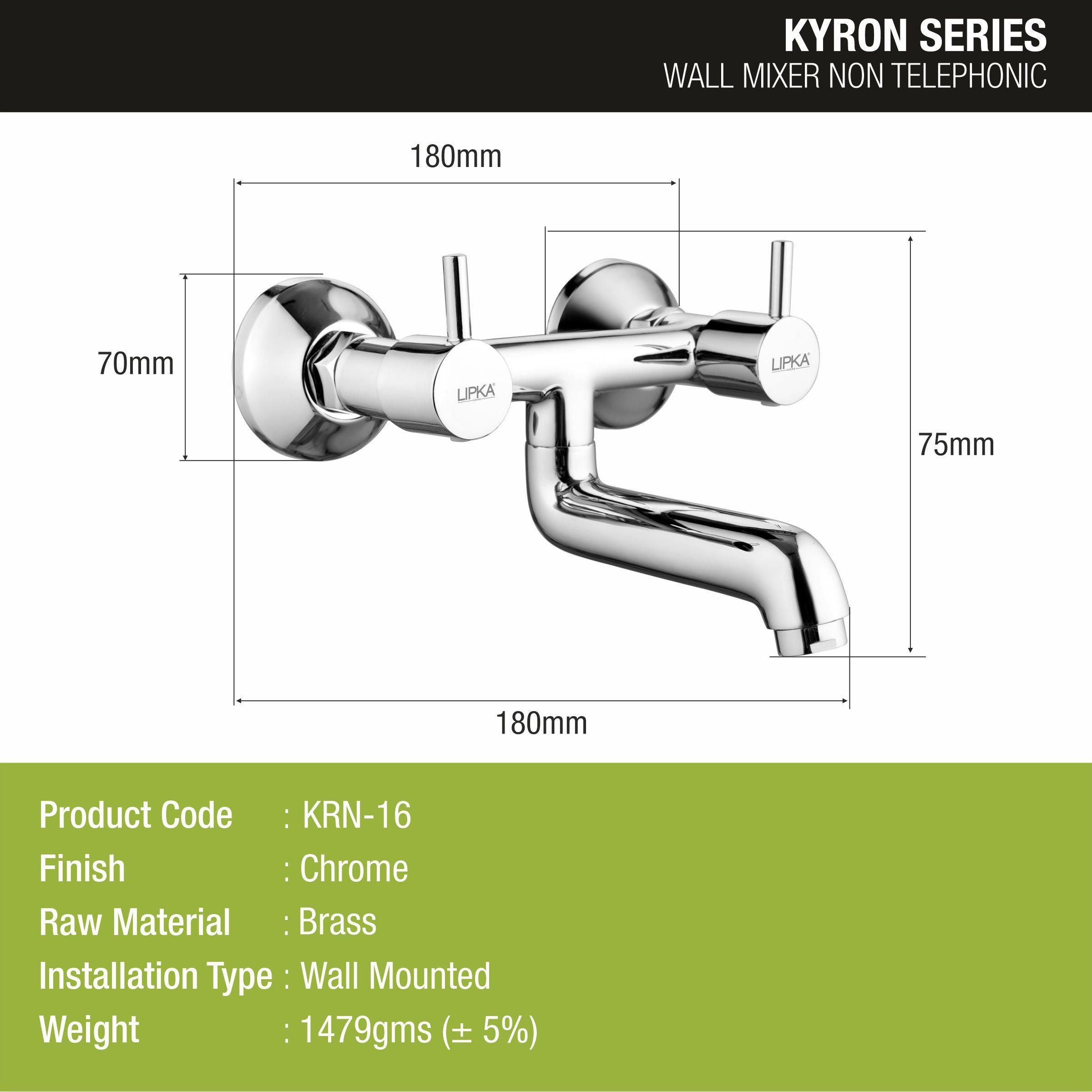 Kyron Wall MIxer Brass Faucet - LIPKA - Lipka Home