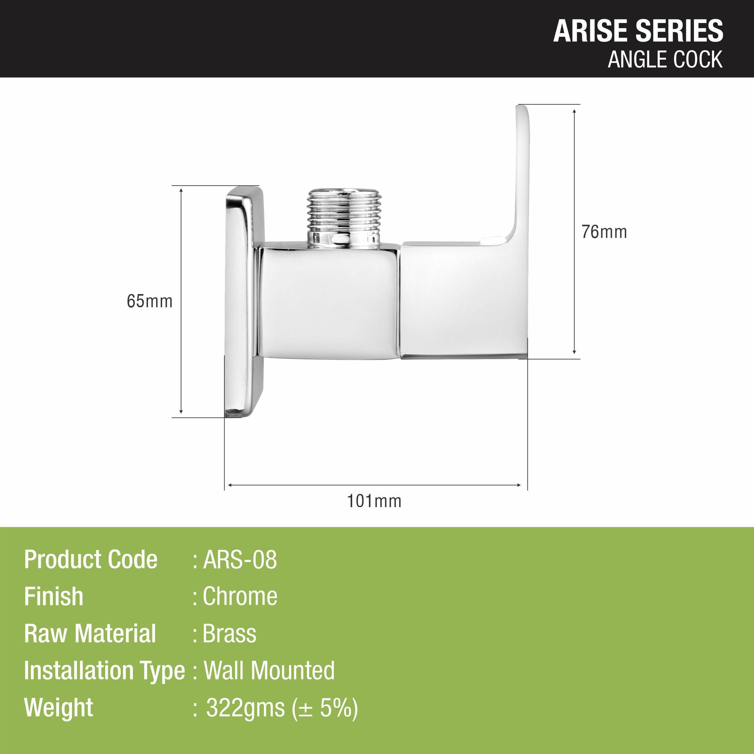 Arise Angle Valve Brass Faucet - LIPKA - Lipka Home