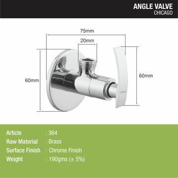 Chicago Angle Valve Faucet - LIPKA - Lipka Home