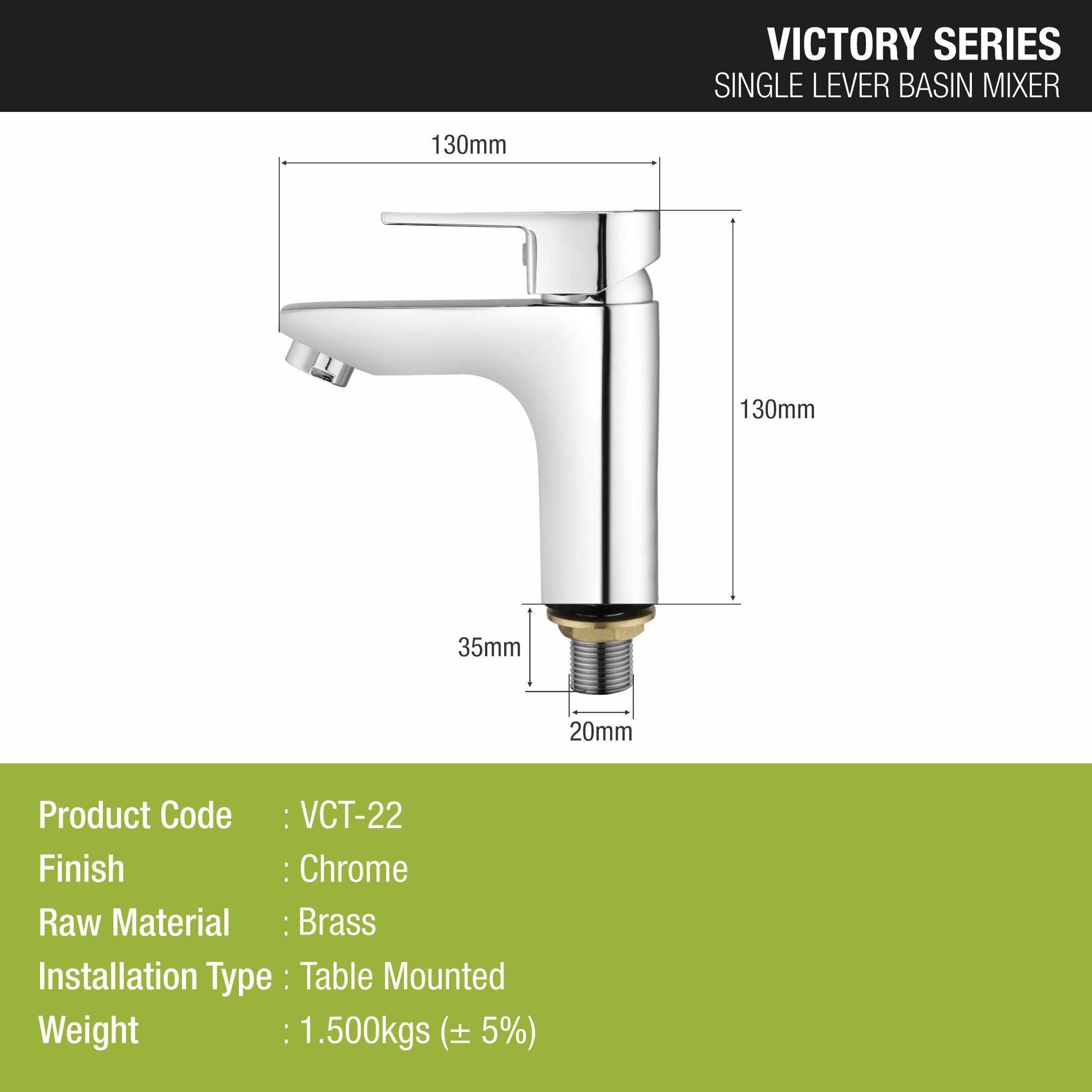 Victory Single Lever Basin Mixer Faucet - LIPKA - Lipka Home