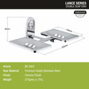 Lance Double Soap Dish - LIPKA - Lipka Home
