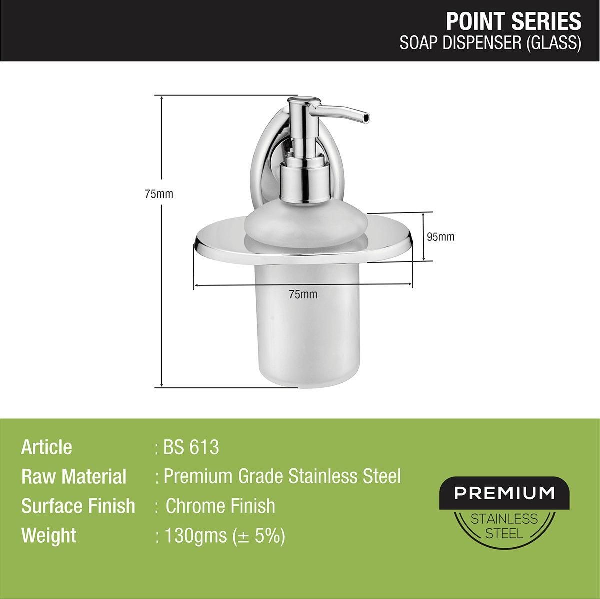 Point Liquid Soap Dispenser - LIPKA - Lipka Home