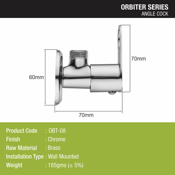 Orbiter Angle Valve Brass Faucet - LIPKA - Lipka Home