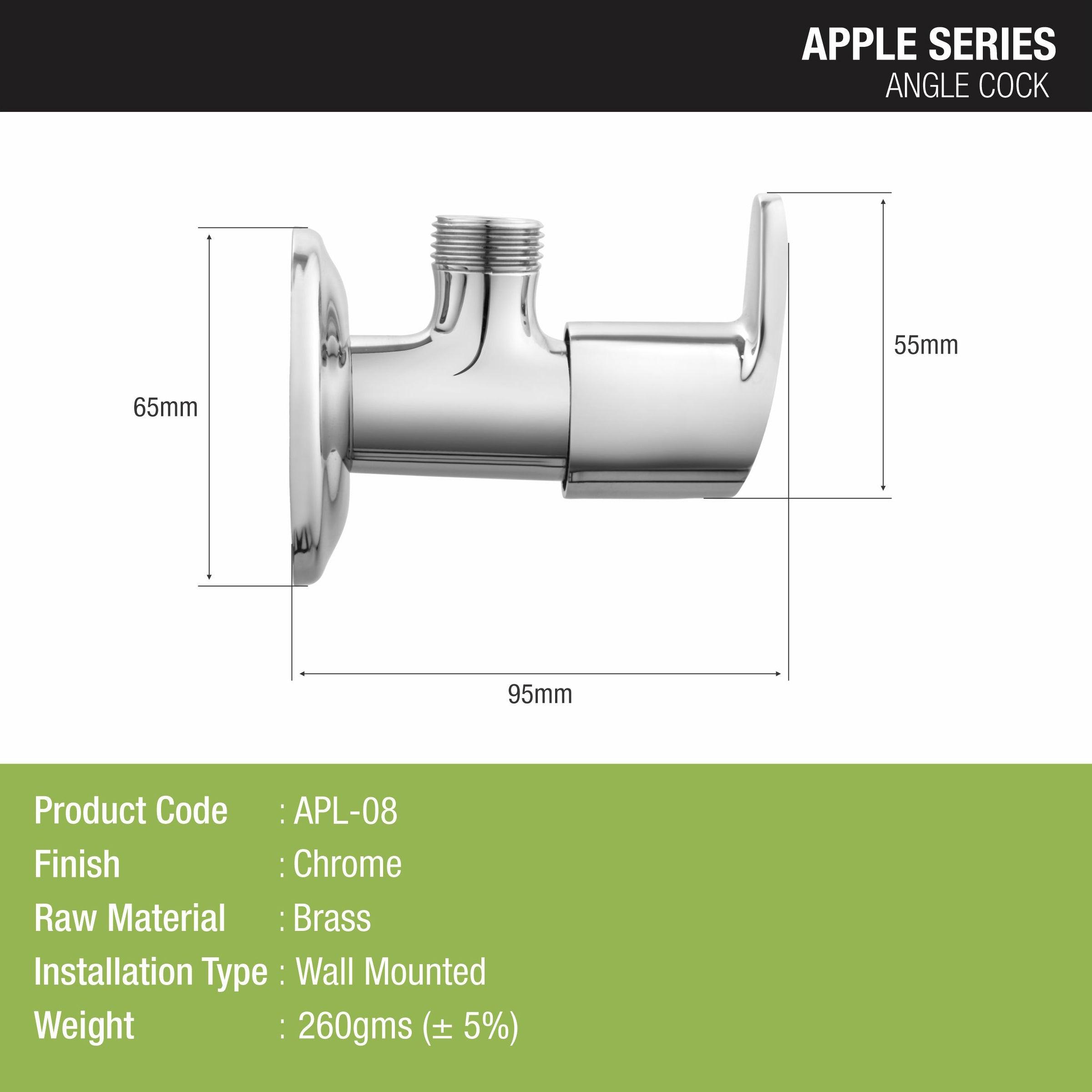 Apple Angle Valve Brass Faucet - LIPKA - Lipka Home